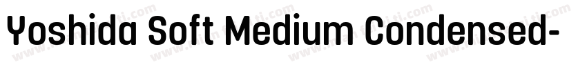 Yoshida Soft Medium Condensed字体转换